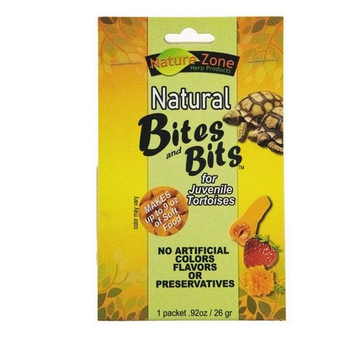 Nature Zone, Nature Zone Natural Bites & Bits for Juvenile Tortoises, .92 Ounce