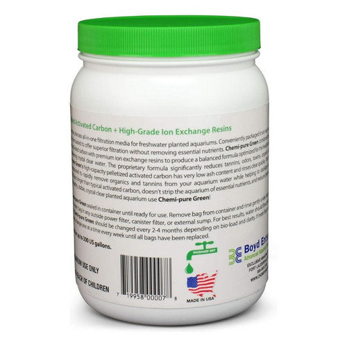 Boyd Enterprises, Boyd Enterprises Chemi-Pure Green Filter Media, 44 Ounces