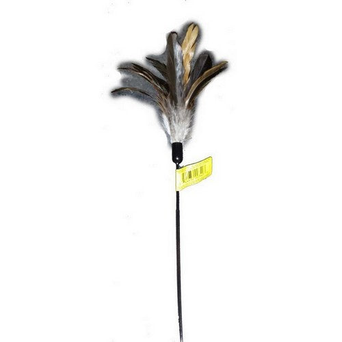 Cat Claws, Cat Claws Cat Teaser Wiggler Wand Cat Toy, Black, White,  18 Inches