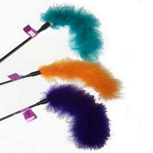 Cat Claws Cat Teaser Monkey Tail Wand Cat Toy Assorted,  18 Inches by Cat Claws