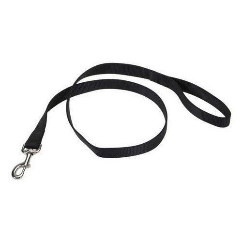 Coastal Pet, Coastal Single-Ply Nylon Dog Leash, Black,  3/4 In X 6 Feet
