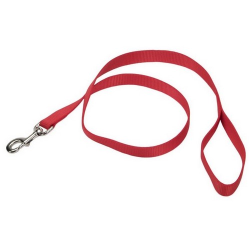 Coastal Pet, Coastal Single-Ply Nylon Dog Leash, Red,  3/4 In X 6 Feet