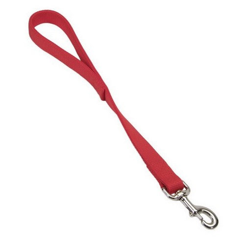 Coastal Pet, Coastal Double-Ply Nylon Traffic Dog Leash, Red,  1 In X 24 Inches