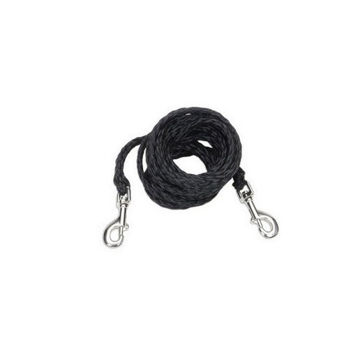 Coastal Pet, Coastal Poly Big Dog Tie Out, Black,  3/8 In X 15 Feet