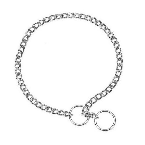 Titan, Titan Chain Training Dog Collar X-Fine, 1 Each, 1.5 Mm X 12 Inches, Nickel / Chrome