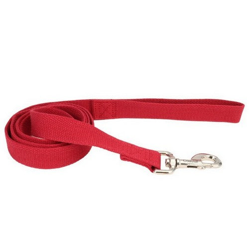 New Earth, New Earth Soy Dog Leash, 1 Each, 5/8 Inches X 6 Feet, Cranberry