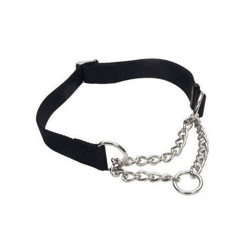 Check-Choke Adjustable Check Training Dog Collar Black,  3/4 In X 14-20 Inches by Check-Choke