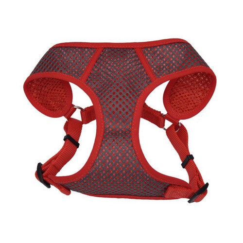 Comfort Soft, Comfort Soft Sport Wrap Adjustable Dog Harness, Grey/Red,  Small, 5/8In X 19-23In