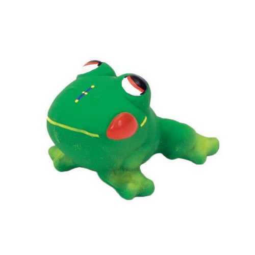 Rascals, Rascals Latex Dog Toy Frog, 1 Each / 3 Inches