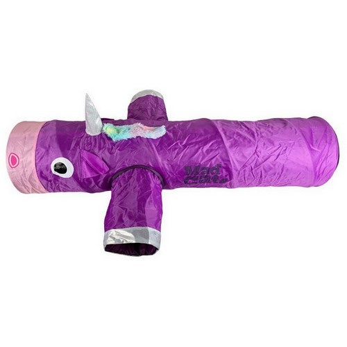 Cosmic Cat, Cosmic Cat Mad Cat Mewnicorn Tunnel Cat Toy, 1 Each / 38 Inches