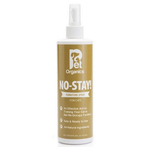 Pet Organics No Stay Furniture Spray for Cats 16 Oz by Pet Organics
