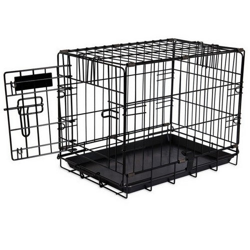 Petmate 2 Door Training Retreat Dog Kennel Black,  19 Inches by Petmate