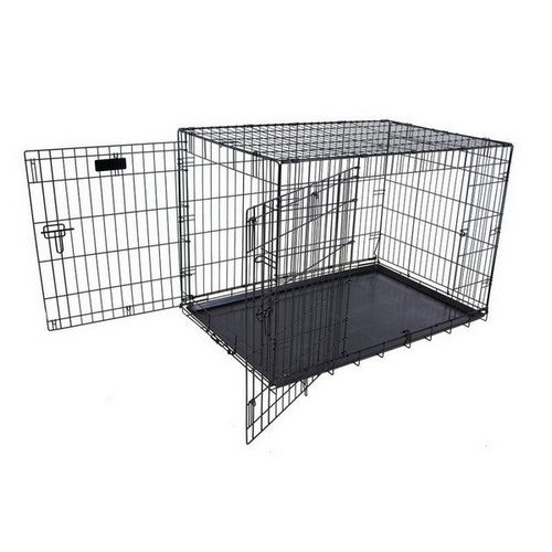 Petmate 2 Door Training Retreat Dog Kennel Black,  42 Inches by Petmate