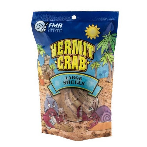 Florida Marine Research, Florida Marine Research Natural Shell Terrarium Ornament, Multi-Color,  2 Pack, Large