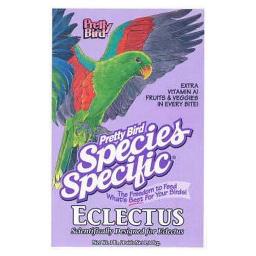 Pretty Bird International Species Specific Eclectus Pelleted Bird Food 3 Lbs by Pretty Bird International