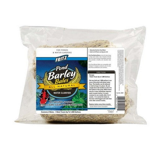 Fritz Aquatics, Fritz Barley Bale Natural Pond treatment, 1 Each / 2 Pack
