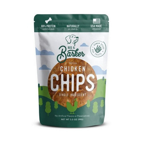 Beg and Barker, Beg & Barker Whole Chicken Chips Dog Treats, 3.5 Ounces