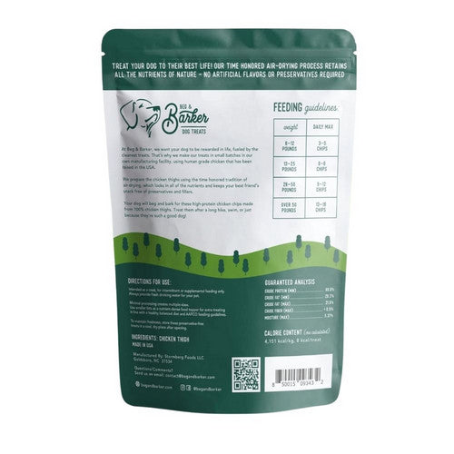 Beg and Barker, Beg & Barker Whole Chicken Chips Dog Treats, 8 Ounces