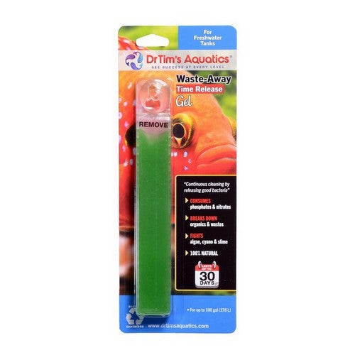 Dr Tims Aquatics, Dr. Tim's Aquatics Waste-Away Freshwater Time Release Gel Water Clarifier, 1 Each / Large