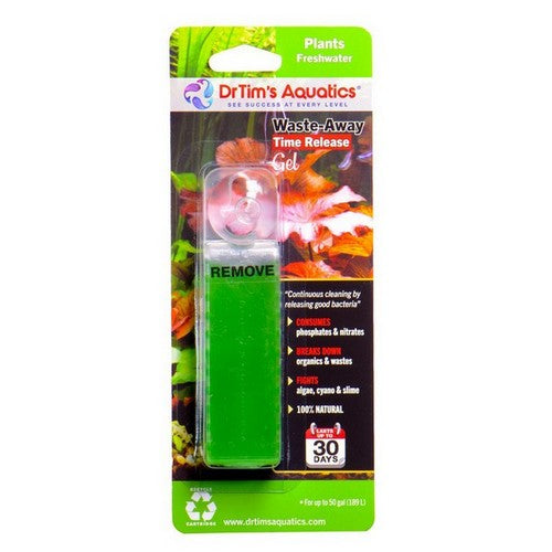 Dr Tims Aquatics, Dr. Tim's Aquatics Waste-Away Time Release Gel for Plant Tanks, 50 Gallons, Single