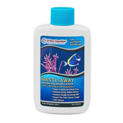 Dr. Tim's Aquatics Waste-Away Natural Aquarium Cleaner for Saltwater Aquarium 4 Ounces by Dr Tims Aquatics