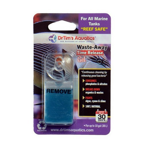Dr Tims Aquatics, Dr. Tim's Aquatics Waste-Away Marine Time Release Gel Water Clarifier, 1 Each / Small