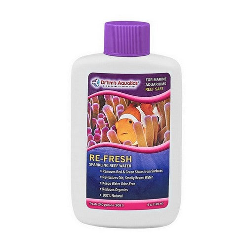 Dr Tims Aquatics, Dr. Tim's Aquatics Re-Fresh Revitalizer for Reef Aquarium, 4 Ounces