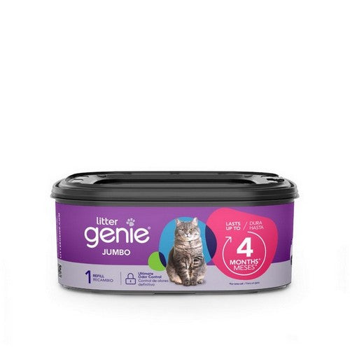 Litter Genie, Litter Genie Plus Cat Litter Pail Disposal System Refill, 1 Each / Jumbo, 1 Pack