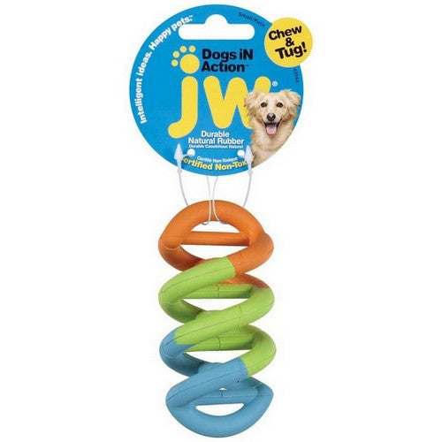 JW Pet, JW Pet Dogs in Action Rubber Dog Toy, Multi-Color,  1 Each / Small