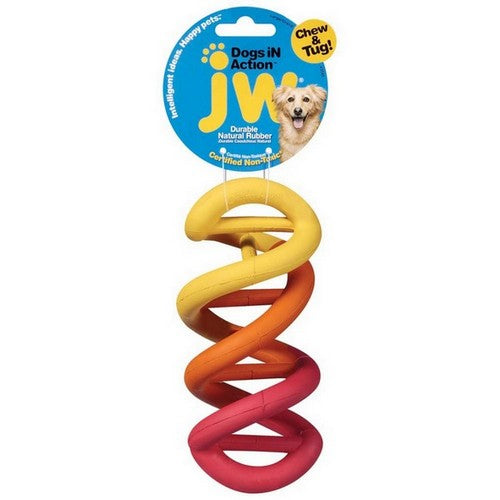 JW Pet, JW Pet Dogs in Action Rubber Dog Toy, Multi-Color,  Large