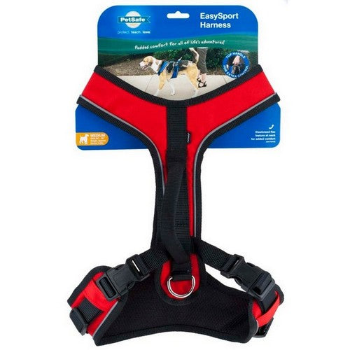 EasySport, EasySport Comfortable Dog Harness, Red,  Medium