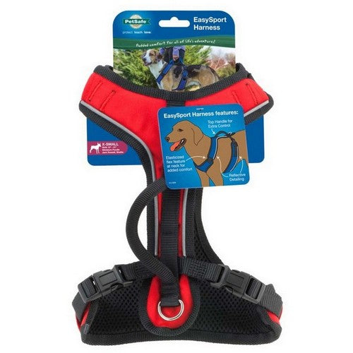 EasySport Comfortable Dog Harness Red,  1 Each / ExtraSmall by EasySport