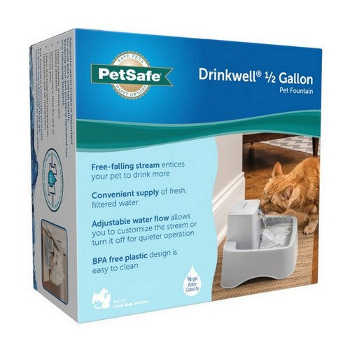 PetSafe, PetSafe Drinkwell Pet Fountain, .5 Gallon