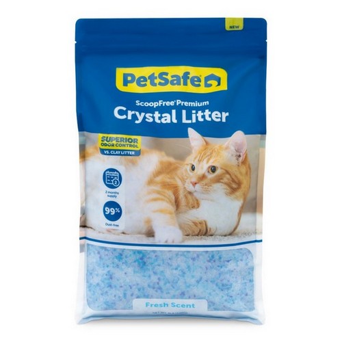 ScoopFree, ScoopFree Premium Crystal Cat Litter, Fresh,  8 Lbs
