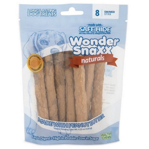 Wonder SnaXX, Wonder SnaXX Naturals StiXX Dog Treats, 1 Each / Small, Medium / Peanut Butter