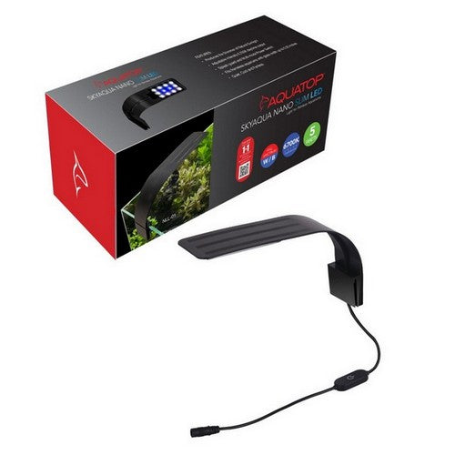 Aquatop, Aquatop SkyAqua Nano Slim LED Light for Rimless Aquariums, 1 Each / 5 Watts