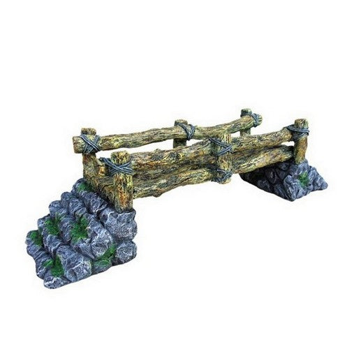 Weco, Weco Products Wecorama Log Bridge Aquarium Ornament, 1 Each