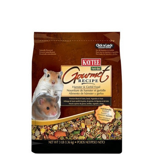 Forti-Diet Gourmet Recipe Hamster/Gerbil 3 Lbs by Forti-Diet