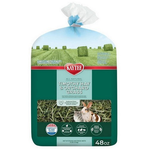 Kaytee Timothy Hay & Orchard Grass 48 Oz by Kaytee