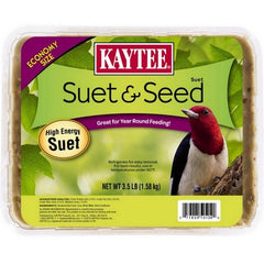 Kaytee Suet & Seed High Energy Suet 3.5 Lbs by Kaytee