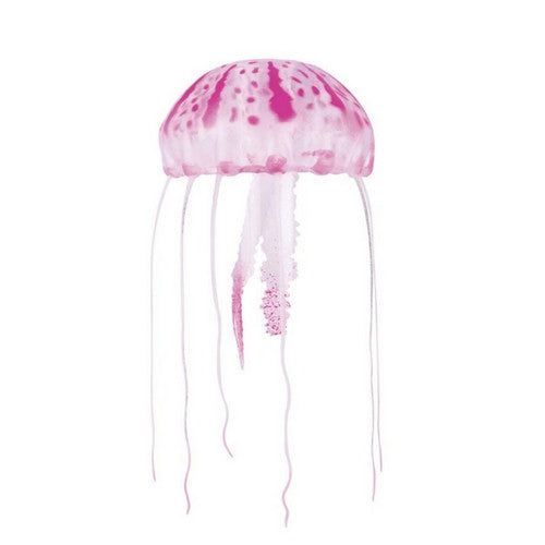 Aquatop, Aquatop Floating Jellyfish Aquarium Ornament, Pink,  4 Inches, 1 Pack