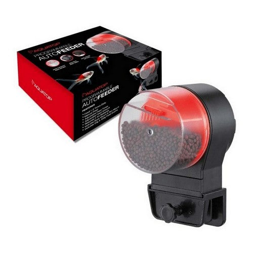 Aquatop, Aquatop Programmable Everyday Automatic Fish Feeder 1 - 3 Feedings per Day, 1 Each / Black
