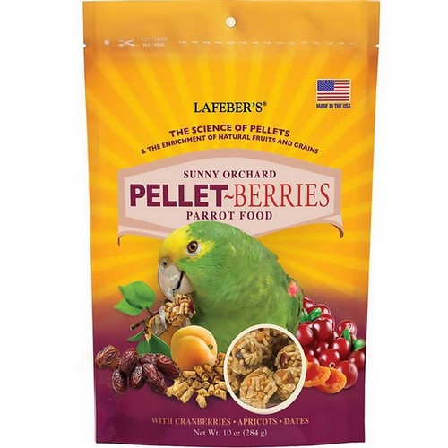 Lafeber, Lafeber Company Pellet-Berries Sunny Orchard Parrot Food, 10 Ounces