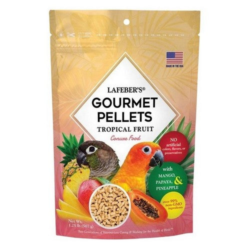 Lafeber Company Tropical Fruit Gourmet Pellets Conure Bird Food 1.25 Lbs by Lafeber