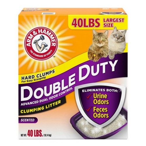 Arm & Hammer Double Duty Clumping Cat Litter 40 Lbs by Arm & Hammer