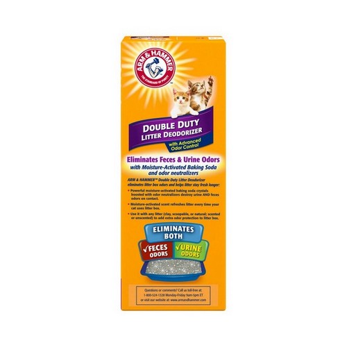 Arm & Hammer Double Duty Cat Litter Deodorizer with Baking Soda 30 Oz by Arm & Hammer