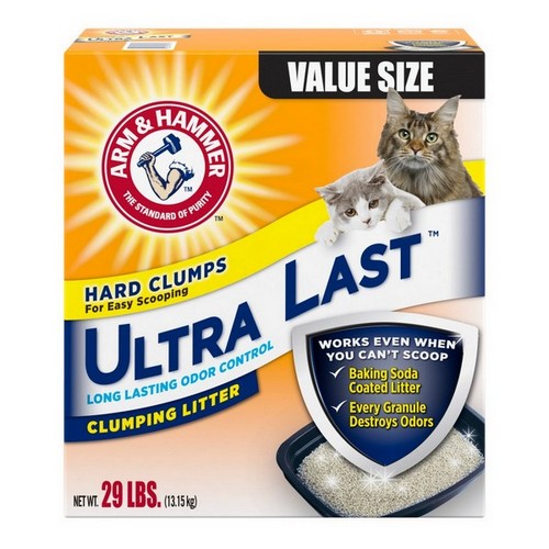 Arm & Hammer Ultra Last Clumping Cat Litter 29 Lbs by Arm & Hammer