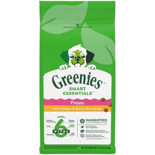 Greenies, Greenies Smart Essentials Puppy High Protein Dry Dog Food, Chicken,  5.5 Lbs