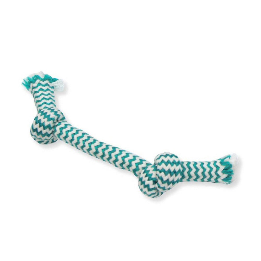 Mammoth Pet Products, Mammoth Pet Products EXTRA FRESH 2 Knot Bone Toy, Multi-Color,  9 Inches, Small