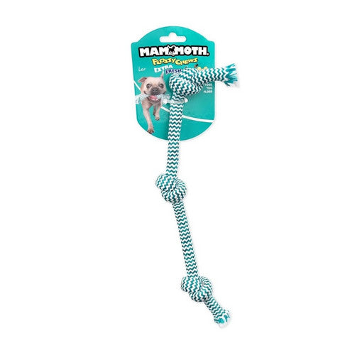 Mammoth Pet Products, Mammoth Pet Products EXTRA FRESH 3 Knot Tug Toy, 1 Each /15 Inches, Small